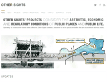 Tablet Screenshot of othersights.ca